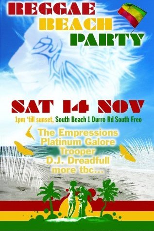 reggae beach party