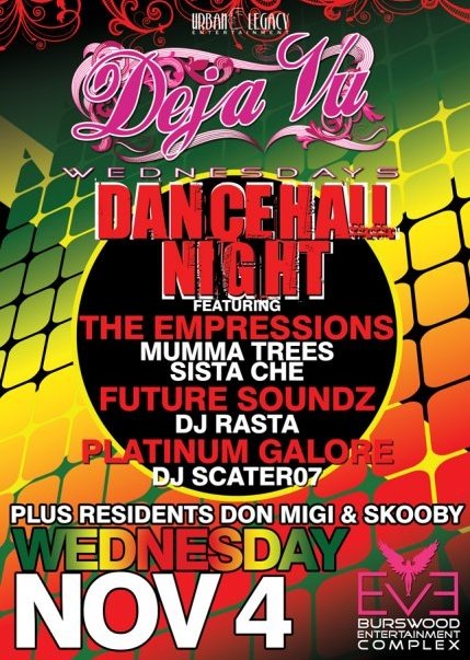 dancehall night eve nightclub