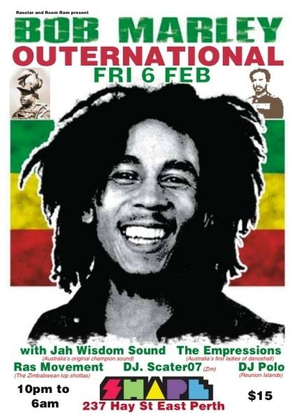 bob marley outernational